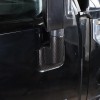 e-power-auto-Trim Carbon ABS Side Rearview Mirror Base Cover Trim For