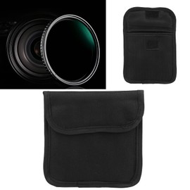 nwejron Photography Filters Pouch, One Pocket Lens Filter Storage Bag Waterproof Anti Collision for Filters Up To 82mm