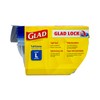 Glad GladWare Tall Entrée Food Storage Containers | Large Square
