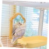 Totority Bird Bath for Cage Parrot Bathing Tub Small Bird