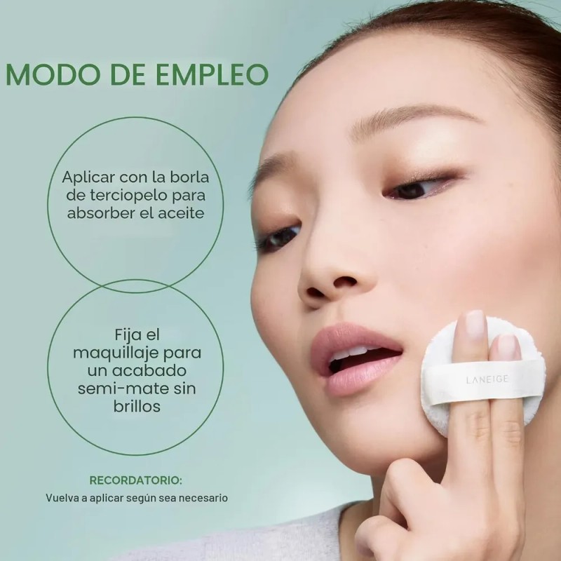 Polvo Compacto Laneige Neo Blurring Control De Brillo