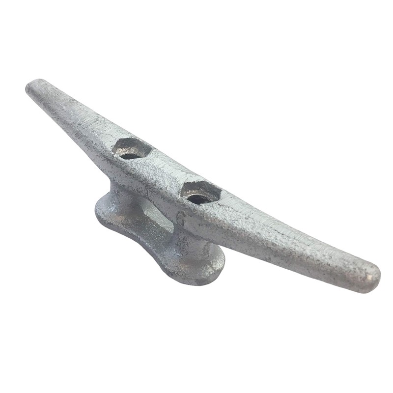 ZUJARA 6 inch Dock Cleats, 5-Pack Galvanized Iron Boat Cleat