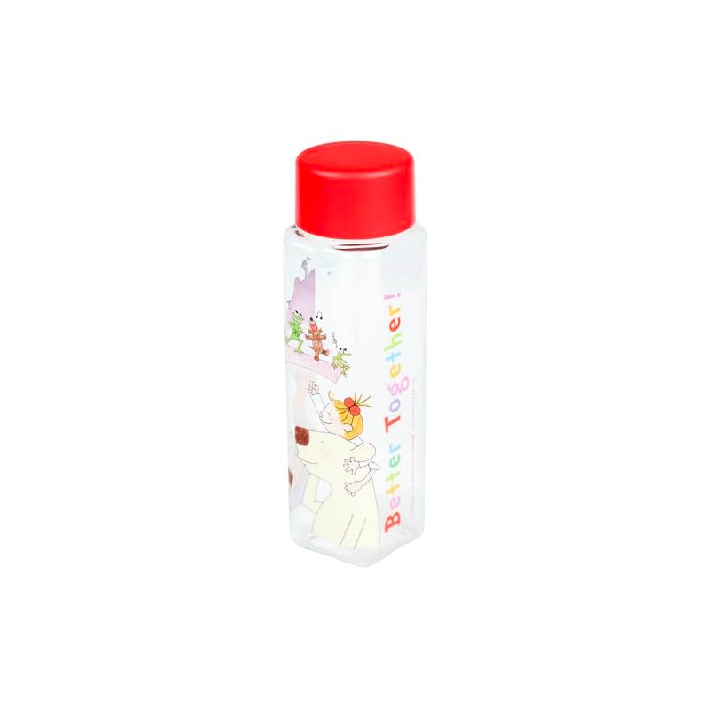 Coco-chan RYL-1075 Friends Greeting Life Drink Bottle, Clear
