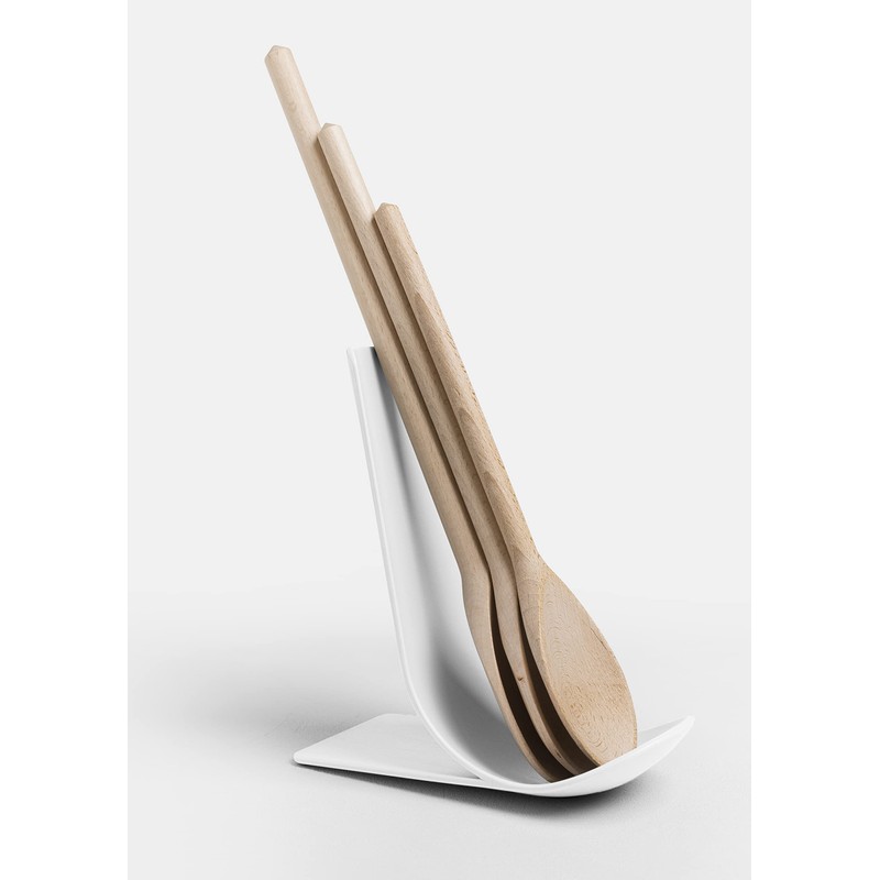Blim Plus Spoon Rest Vertical Stand White Matt (Arctic) Made