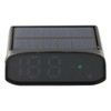 Solar Powered Head Up Display GPS Digital Car Speedometer with