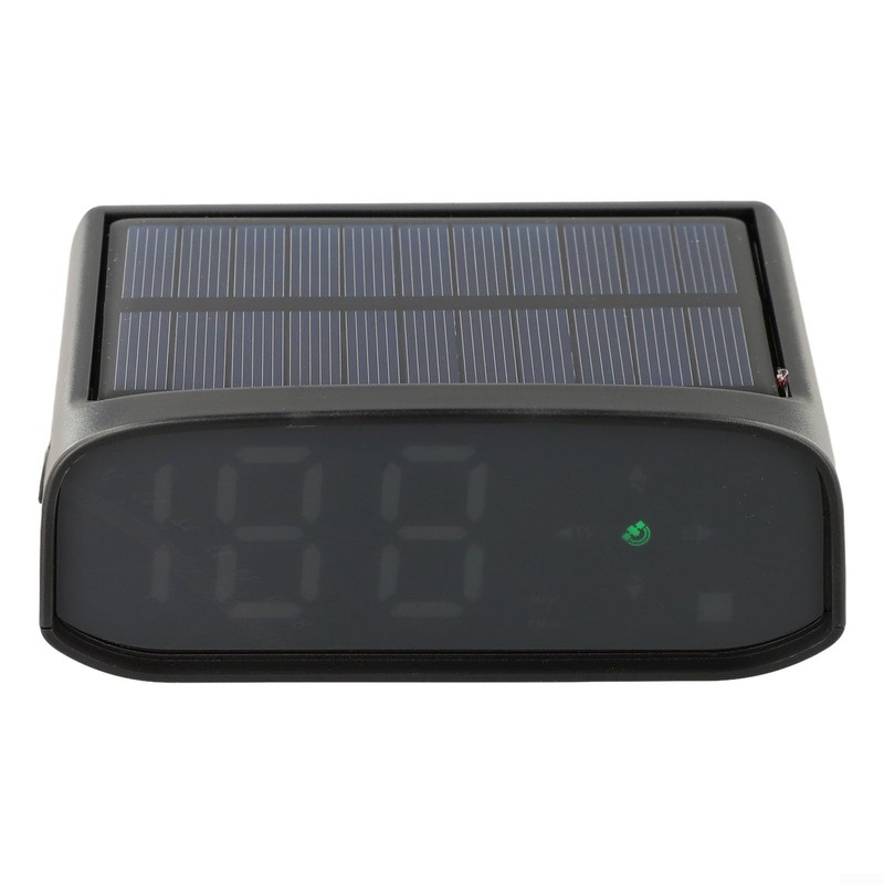 Solar Powered Head Up Display GPS Digital Car Speedometer with