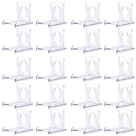 TOMMYFIELD 20 Pcs Card Stand Acrylic Trading Card Stand