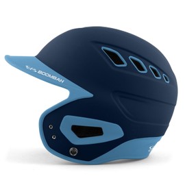 Boombah DEFCON Baseball/Softball Helmet - Senior Size 7" - 7-3/4" - Navy/Columbia Blue