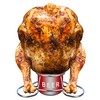 PBKay Beer Can Chicken Holder - Stainless Steel Beer Chicken