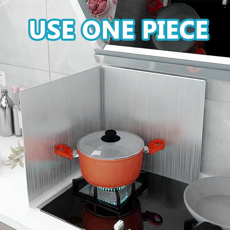 2 PCS Stove Grease Oil Splatter Guard | Range Backsplash