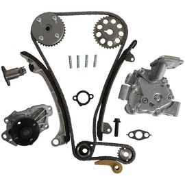 2.4 Engine Timing chain kit Water Oil pump Fit For Toyota Camry Highlander Rav4 Matrix Corolla 2002-2011 Scion TC XB 2008-2015 Lexus HS250H 2010-2012 2.4L