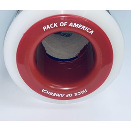 Pack of America Plastic Hand Saver for Stretch Film - 1 Pair, Fit for Dia Between 2.95" and 3.05" inch, Industrial Heavy Duty for Wrapping Pallet, Packing and Moving Supplies.