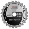 Saxton TCT16524T 165mm x 24t TCT Thin Kerf Cordless Circular