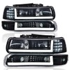 G-PLUS LED DRL Headlights Assembly, Fit For 1999 2000 2001