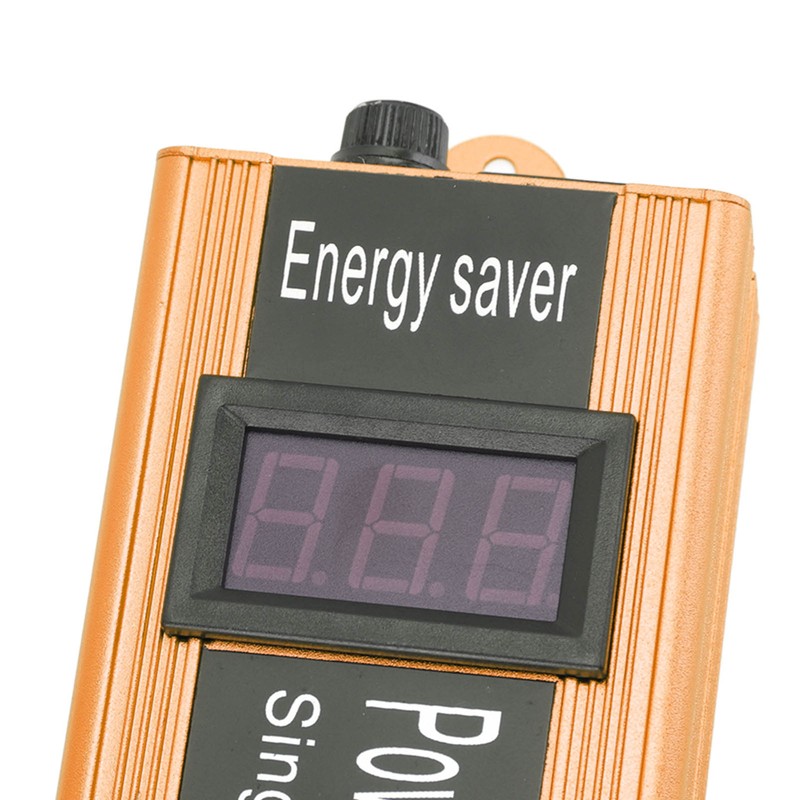 Power Saver Aluminium Alloy 100KW Voltage Value Display Electricity Energy