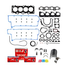 DNJ RRK120 Engine Re-Ring Kit for 2001-2006 Hyundai Elantra Tiburon 2.0L L4 16V DOHC 1975cc
