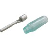 TRUSCO T-TC2-13.5V-STC Rod Type Bare Crimp Terminals with Insulated Cap Length 22.0 (10 Pieces)