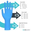 Unigloves PRO.TECT Blue XHD+ Nitrile Disposable Gloves - Ultra Heavy