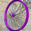 26" Heavy Duty Bike Rear Rim 12 Gauge, 48 Spokes