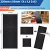 Sandpaper Set, 30 Pieces Grit of 1000 Grit, Wet and