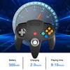 KIWITATA N64 Wireless Controller for Switch Games, 2.4GHZ Wireless N64