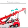 Crane Car Toy, 1:32 Tow Truck Toy Tow Model, 360°