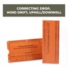Value Plus Mrad Ruler - Long Range Shooting Slide Rule