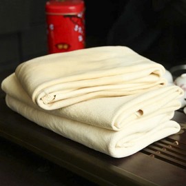 Car Natural Chamois Cleaning Cloth, RIVERLAKE Genuine Deerskin Leather Auto Car Wash Drying Towel,Super Absorbent,3 Available Sizes. (L/M/S 3IN1)