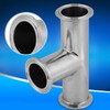 1 PCS Standard Stainless Steel Clamp Tee 3 Way Φ38*1.5