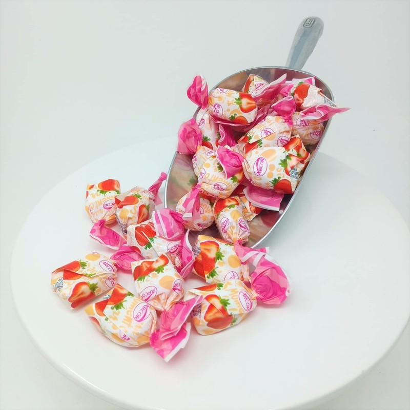 Arcor Strawberry Filled Fruit Bon Bons 2 pounds bulk strawberry