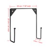 CUKE2BEET 7.87 inch Large Plate Stands for Display, Wall Mounted