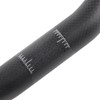 Bicycle Riser Handlebar Matt Black 3K Carbon Fiber Integrated Light