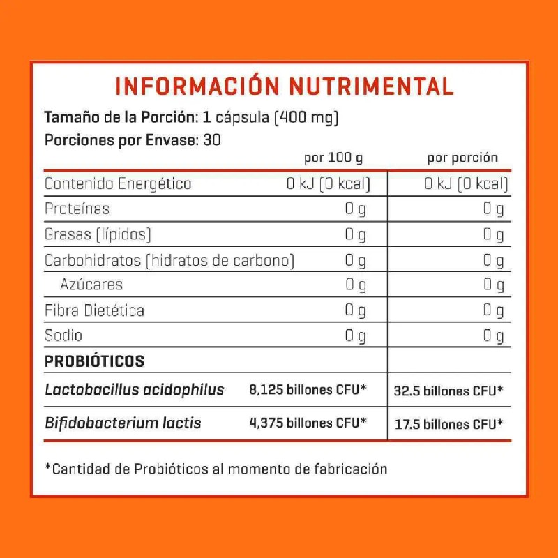 Probiotix Billones Probióticos Cepas Cáps