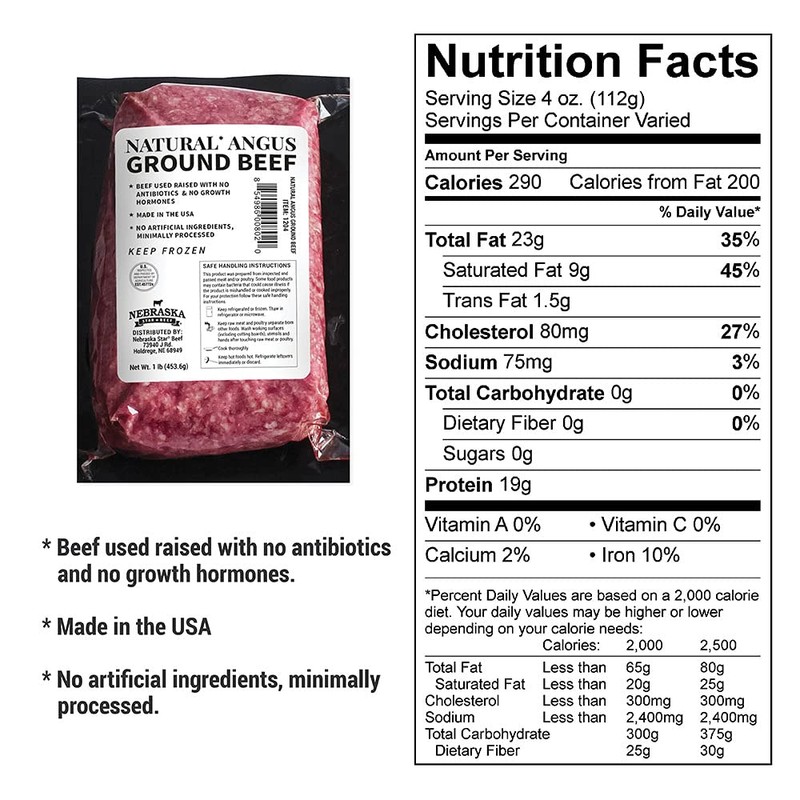 Nebraska Star Beef Angus Ground Beef
