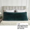 LIFEREVO Body Pillow Cover with Zipper Closure,Luxury Shaggy Ultra Soft