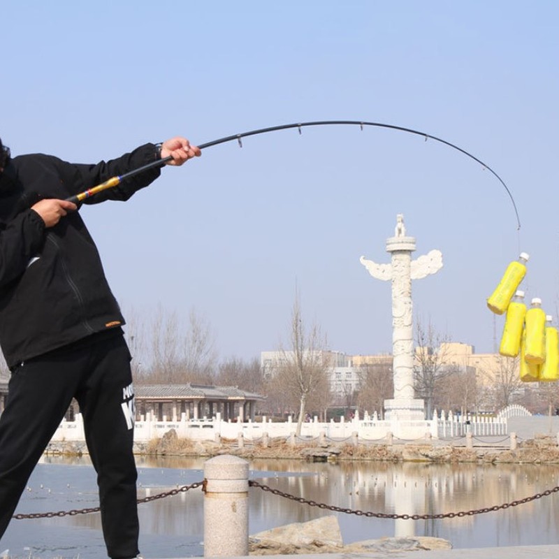 Fishing Rod Telescopic High Sensitivity Lightweight Fishing Pole With Storage