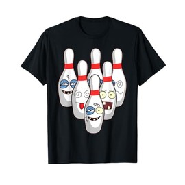 Beat Up Bowling Pins Shirt | Cute Duckpins Playing Tee Gift T-Shirt