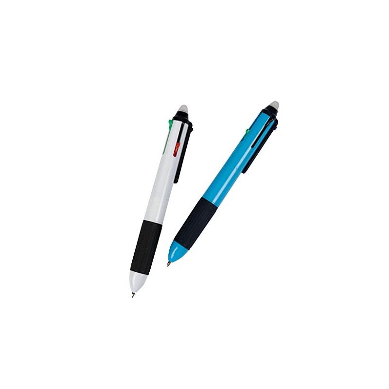 WEDO 2564400 256226 Four-Colour Ballpoint Pen (with Sliding Mechanism and