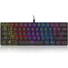 GTRACING Mechanical Gaming Keyboard 60% Coloful Backlit Wired Ultra Compact