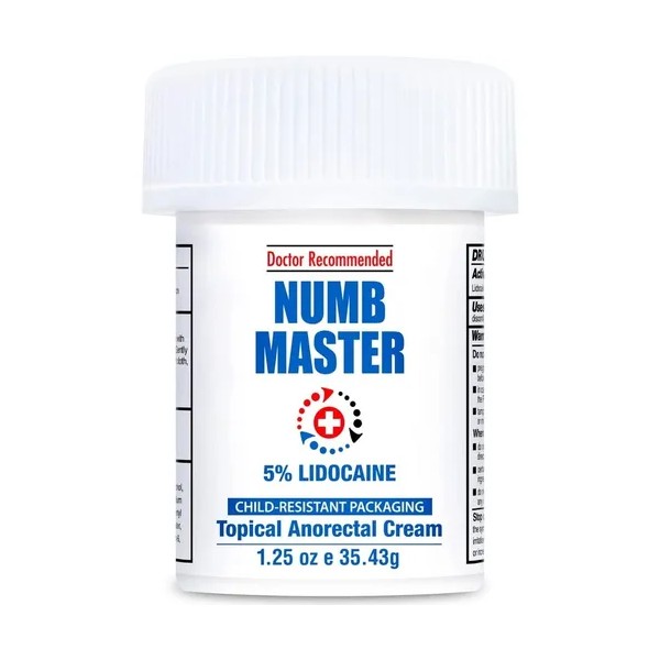 Crema Anestésica Tópica De Acción Rápida - Number Master