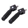 1 Pair Universal Motorcycle Footrests Rear Set Footpegs with 8mm