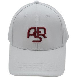 AS Roma Unisex Rom Baseball Cap, White, One Size, White