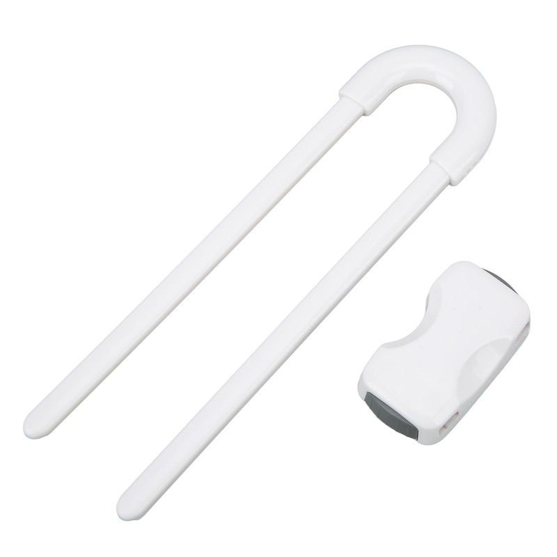 12PCS U Shaped Child Locks Safety Cabinet Childproof Latches for