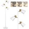 Tree Floor Lamp for Living Room, Industrial 3-Light Standing Lamp