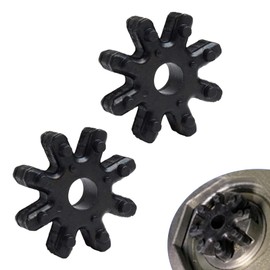 2PCS Flexible Steering Coupler 56315-2K000FFF, Compatible with Hyundai Sonata Elantra Santa Fe Azera Veloster, Kia Soul Optima Forte Cadenza, Car Steering Repair Parts