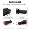 RuoFeng AC/DC 24V Panel Indicator Flashing Alarm Indicator Light Lamp