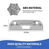 RAZPOY Tailgate Handle Cover Trim Compatible with Chevy Silverado &