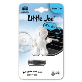 Little Joe OK New Car Mini-Blister +/- 45 Tage frischer Duft im Auto, LKW, Camper, Van, Haushalt, Küche, Büro oder Schrank bzw. Schublade