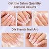 Misssix Misssix Deep French Gel Nail Tips, 150Pcs French Tip