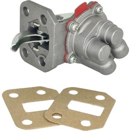 XYZIL 4 Bolt Fuel Lift Transfer Pump 4222090M91 2641808 for Massey Ferguson 154 230 231 235 240 245 250 253 360 203 205 20D 20E 30D 40 2135 2200 3637292M91 ULPK0004 for Perkins Engine 3.152 903-27